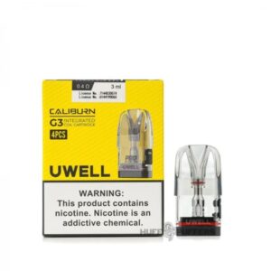 Uwell Caliburn G3 (0.4ohm / 0.6ohm / 0.9ohm/1.2ohm)